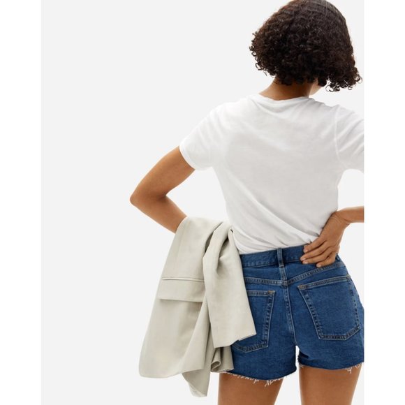 Everlane Cheeky Denim Shorts Size 33 - Picture 3 of 10